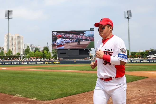 KIA 타이거즈 외야수 최형우. /사진=KIA 타이거즈 제공