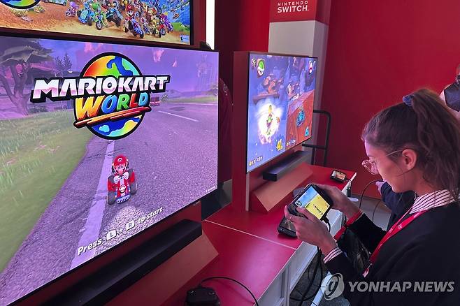 닌텐도 스위치 2 [AP 연합뉴스 자료사진. 재판매 및 DB 금지]