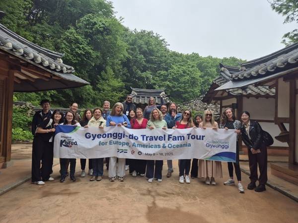 경기도와 경기관광공사가 미주·유럽·오세아니아 등 8개 국가 19명의 여행 업계 관계자를 초청해 팸투어를 진행했다. 2025.5.19 /경기관광공사 제공