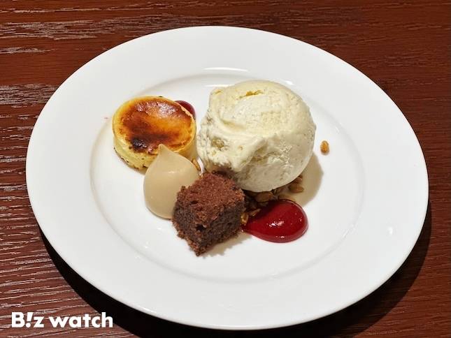 '벤슨'이 저스틴 리 셰프와 협업해 내놓은 디저트 메뉴. / 사진=정혜인 기자 hij@