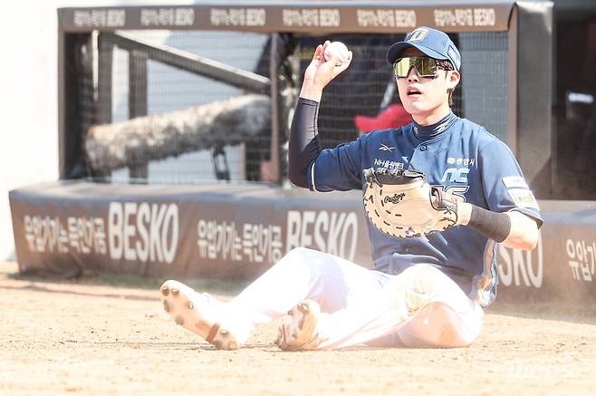 홈구장없이 떠돌이 생활을 이어갔던 NC 다이노스. (NC 제공)