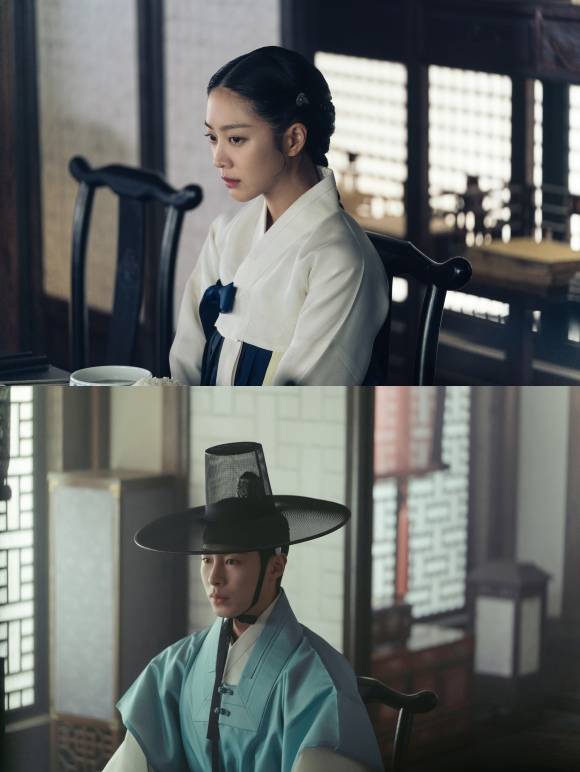 배우 조보아(위)와 이재욱이 넷플릭스 새 시리즈 '탄금'을 통해 호흡을 맞춘다. /넷플릭스