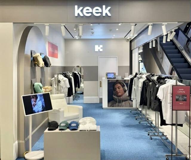 명동점 키크(KEEK) 팝업 전경. (제공=신세계면세점)