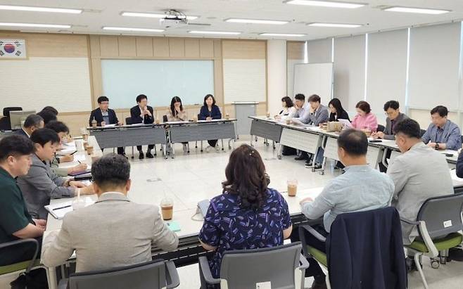 전남도교육청은 '학교폭력제로센터장 대책회의'를 열고, 학교폭력 대응 체계 전반을 점검했다. 전남도교육청 제공