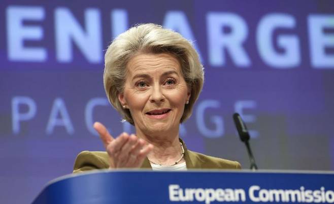 우르줄라 폰데어라이엔 유럽연합(EU) 집행위원장. 연합뉴스