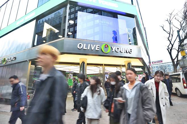 서울 시내 올리브영 매장. /연합뉴스