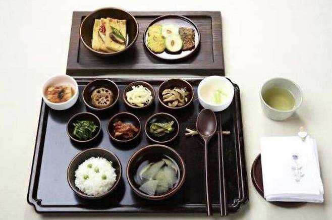 서울 진관사 사찰음식. /한국불교문화사업단 제공