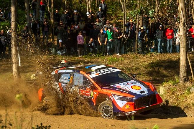 2025 WRC 포르투갈 랠리 경기장면 ⓒ한국타이어앤테크놀로지