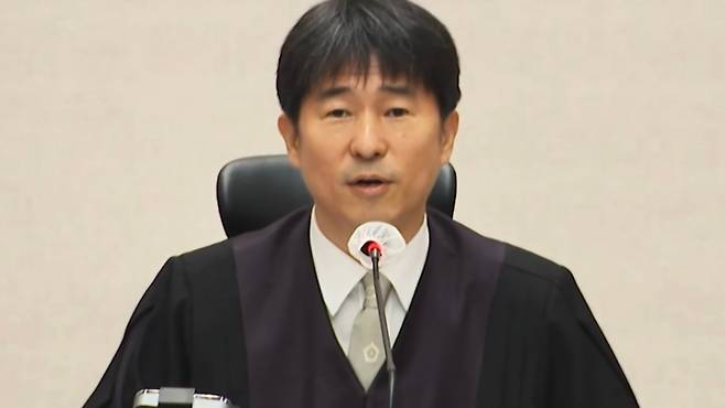 지귀연 부장판사. (SBS 캡처)