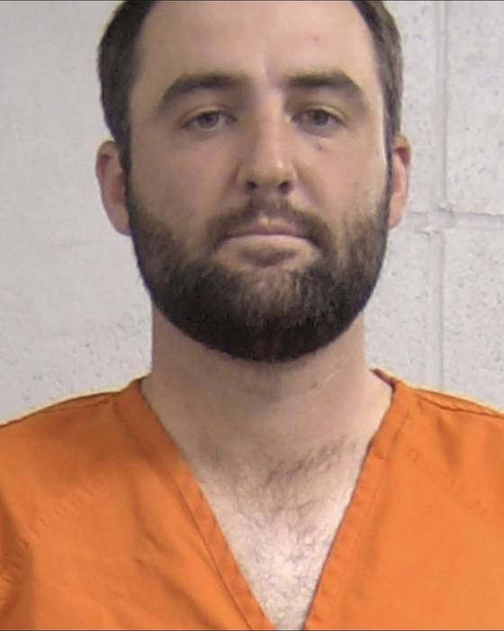 지난해 PGA 챔피언십 기간 중 유치장에 간 셰플러의 머그샷. 중앙포토