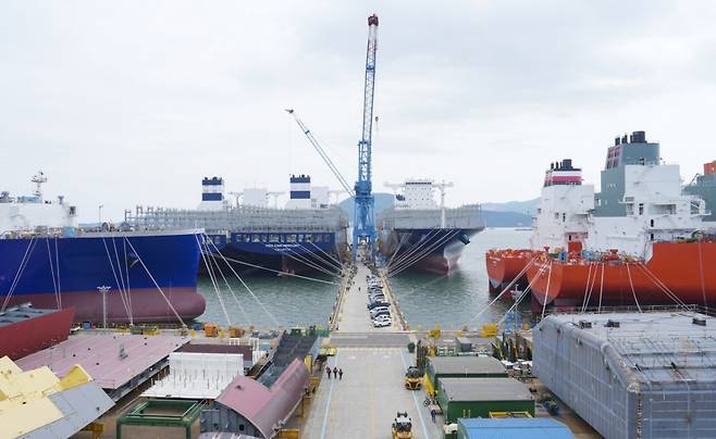 HD현대삼호 제2돌핀안벽./사진제공=HD현대