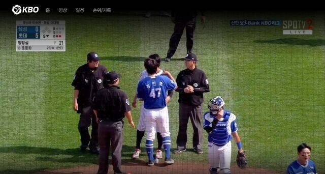 롯데와 삼성 고참들의 상황 정리/티빙 캡쳐