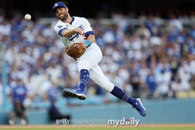 다저스에서 방출된 크리스 테일러./게티이미지코리아