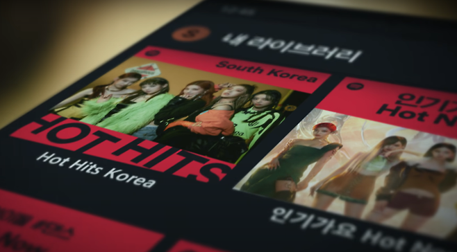 음원 플랫폼 스포티파이의 상승세가 가파르다. 지난해 10월 ‘무료 요금제’를 출시하는 등 총공세 끝에 4년 만에 이용자 수를 무려 8배나 늘렸다. [스포티파이 유튜브]