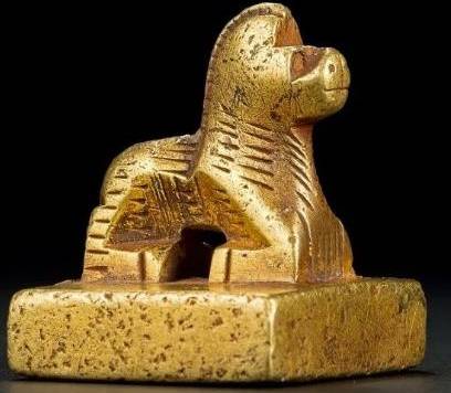 '진고구려귀의후' 황금 인장