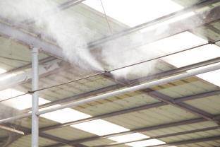 안개 분무 시설. 농촌진흥청