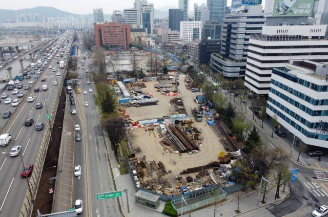 서울시 강남구 삼성동 옛 서울의료원 부지. 조태형 기자