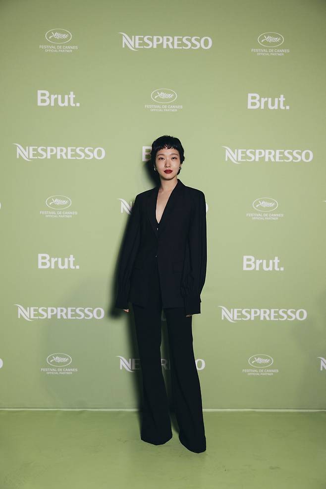 라 플라쥬 파티에 참석한 네스프레소 브랜드 앰배서더 김고은 (사진 제공=네스프레소)