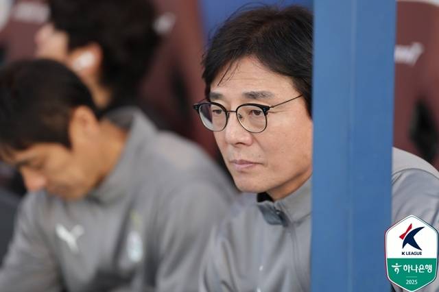 황선홍 대전하나시티즌 감독. /사진=한국프로축구연맹 제공