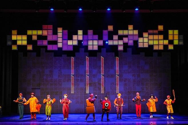 '넘버블록스' 공연 모습  [국립박물관문화재단 제공. 재판매 및 DB 금지]