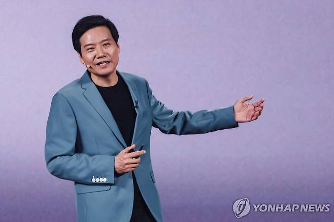 샤오미 레이쥔 CEO [EPA 연합뉴스 자료사진. 재판매 및 DB 금지]