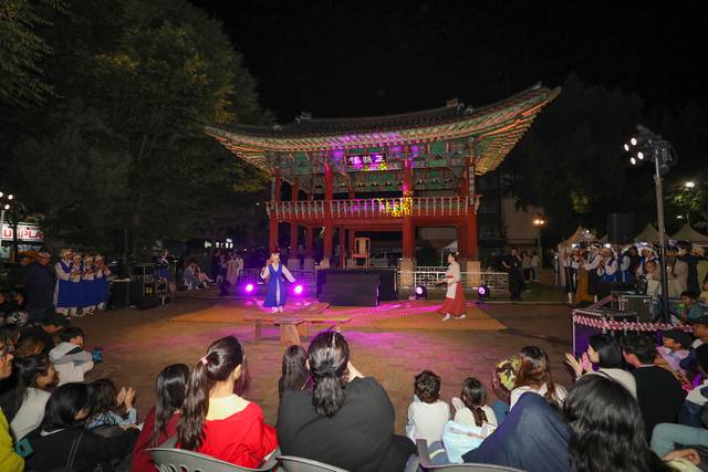 ▲ 충북 청주 국가유산 야행. /청주시 제공