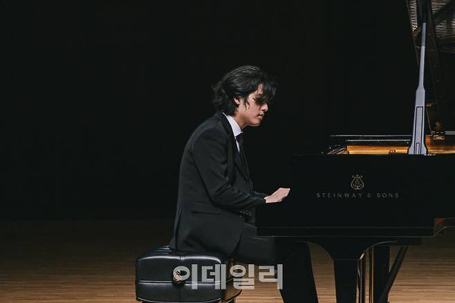 ‘2025 통영국제음악제-임윤찬 피아노 리사이틀’의 공연 장면(사진=통영국제음악재단)