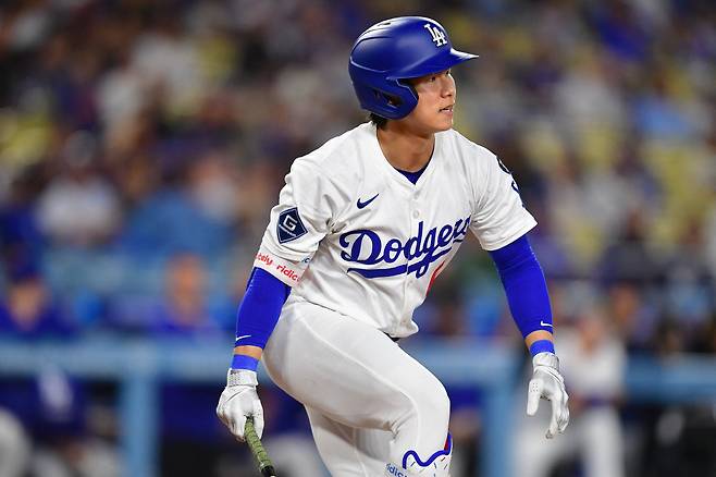 김혜서이 8회 헛스윙 삼진을 당하고 있다. Imagn Images연합뉴스