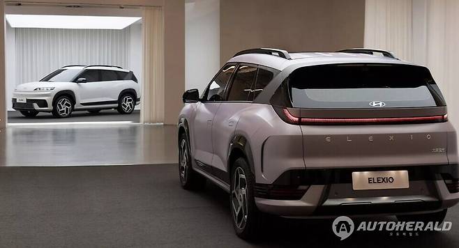 북경현대가 이달 초 공개한 일렉시오 전용 전기차(북경현대)