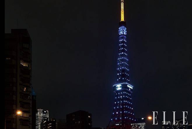 8년만에 선보인 샤넬의 New 향수 ‘샹스 오 스플렌디드’ 론칭을 기념하며 하룻밤 동안 도쿄 타워가 바이올렛빛으로 물들었다.