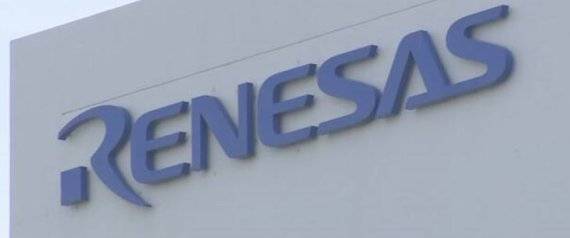일본 반도체 기업인 르네사스의 로고. 뉴시스