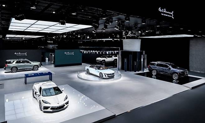 제너럴 모터스(GM)의 중국 자동차 판매 쇼룸. 사진=GM