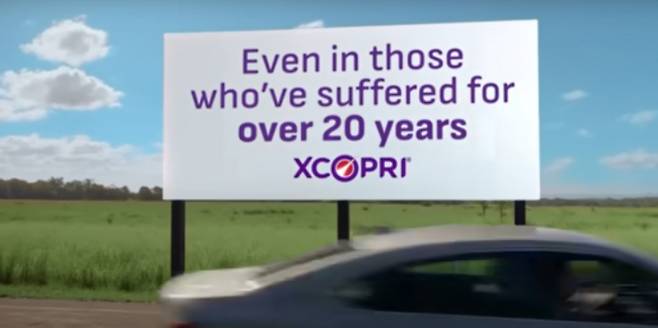 SK라이프사이언스가 미국에서 뇌전증 신약 세노바메이트 TV 광고를 온에어했다. /사진=광고 영상 캡처