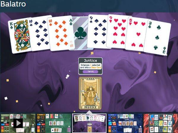 [서울=뉴시스] 게임물관리위원회가 포커 룰 기반 로그라이크 덱 빌딩 게임 '발라트로'(사진) 등급을 '청소년 이용 불가'에서 '15세 이용가'로 하향 조정했다고 20일 밝혔다. (사진=게임위) *재판매 및 DB 금지