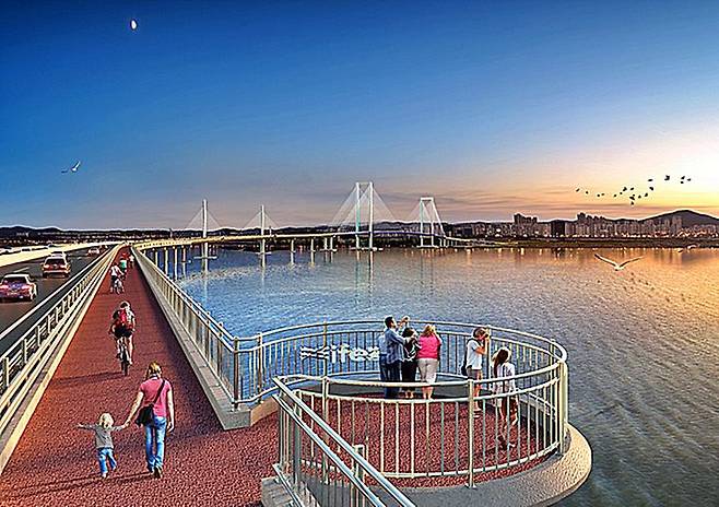 노을대교 예시 조감도 (사진=부안군 제공) *재판매 및 DB 금지