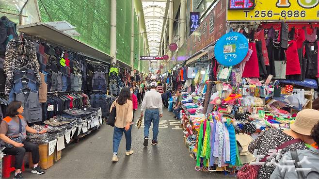 대구 서문시장. 정진원 기자
