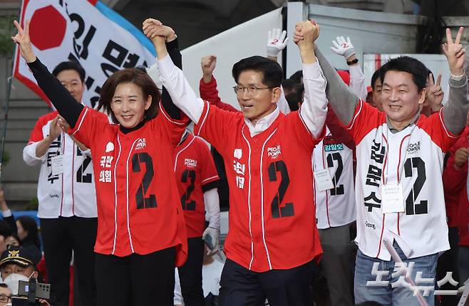 김문수 국민의힘 대통령 후보. 황진환 기자