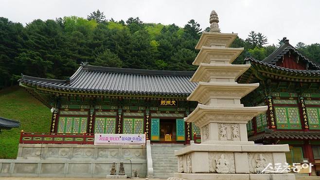 국내 대표적인 선원 중 한 곳인 오대산 상원사. 월정사와 함께 오대산의 대표적인 천년 고찰로 국보 상원사 동종이 있다   평창·영월｜김재범 기자 oldfield@donga.com