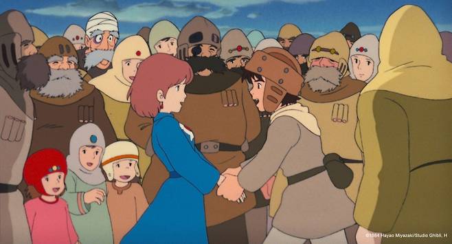 6월 개봉 '바람계곡의 나우시카' 세계관 스틸 14종 공개