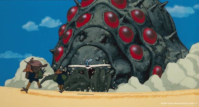 6월 개봉 '바람계곡의 나우시카' 세계관 스틸 14종 공개