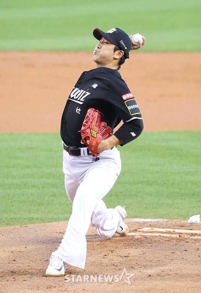 KT 위즈 조이현. /사진=김진경 대기자
