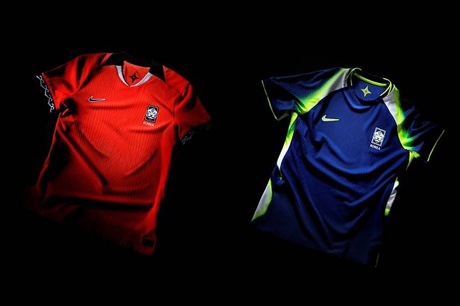 2025 여자축구 국가대표팀 유니폼. [나이키 제공. 재판매 및 DB 금지]