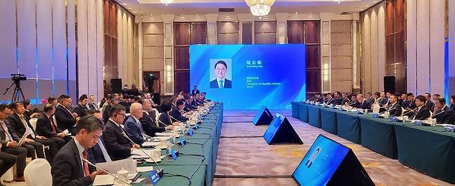 중국 다롄시 원탁회의 [춘천시 제공.재판매 및 DB 금지]