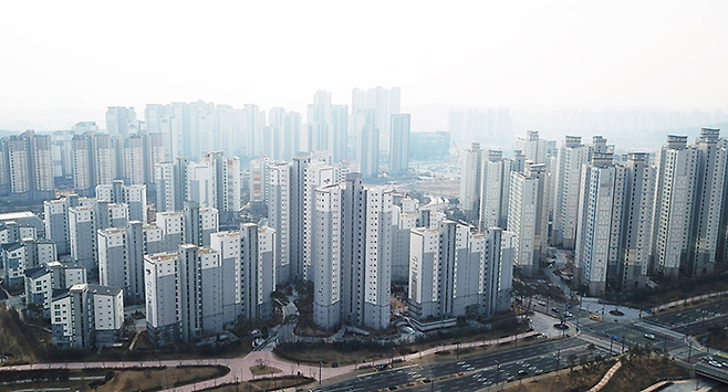 아파트가 빼곡히 들어선 화성 동탄2신도시. 사진=연합자료