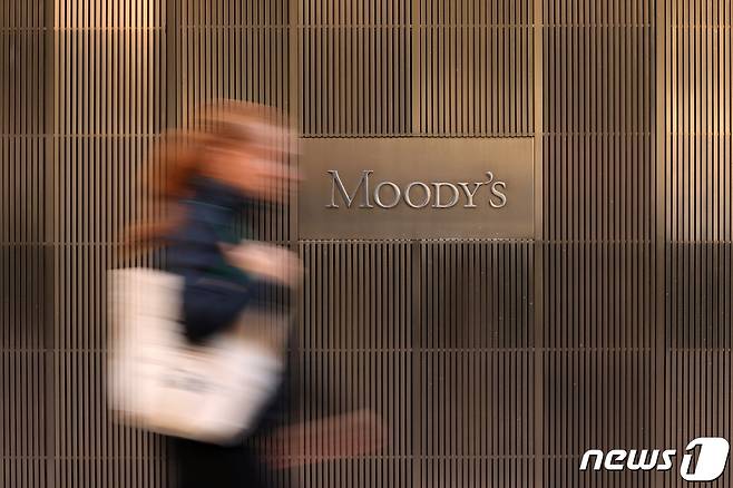 세계 3대 신용평가기관 중 하나인 무디스 본사. 2021.11.12 ⓒ 로이터=뉴스1 ⓒ News1 정윤미 기자