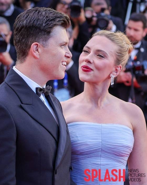 콜린 조스트(왼쪽), 스칼렛 요한슨 / 사진제공=Splash News