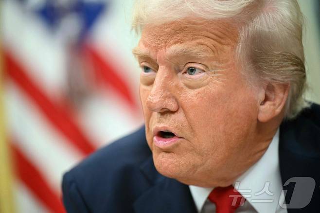 도널드 트럼프 미국 대통령. 2025.04.01 ⓒ AFP=뉴스1 ⓒ News1 우동명 기자
