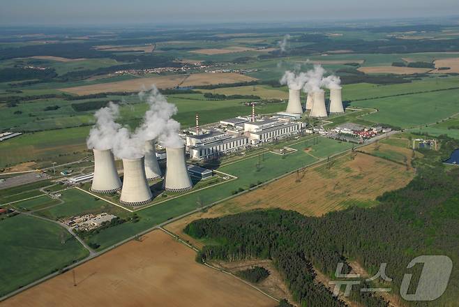 한체코 신규원전 예정부지 두코바니 전경. (한국수력원자력 제공)2024.7.18/뉴스1