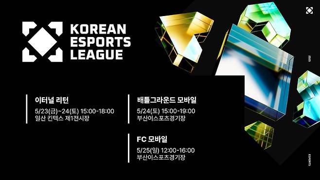 ‘2025 대한민국 e스포츠 리그’ 개막 이미지. 사진 | 한국e스포츠협회