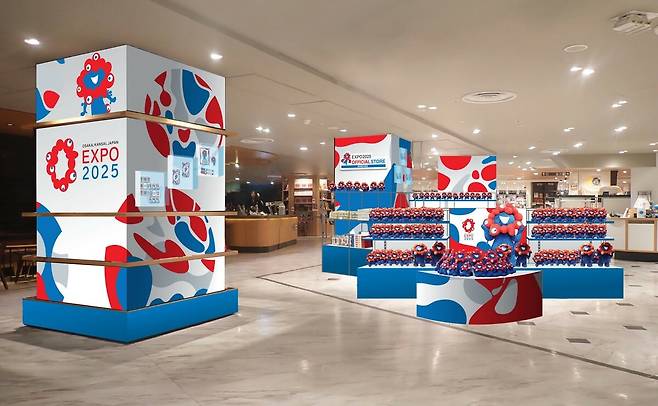 일본 오캬아마현 백화점 다카시마야에 최근 마련된 먀쿠먀쿠 팝업스토어/report.iko-yo.net